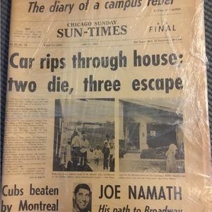 REVA- June 22, 1969 issue of the Chicago Sunday Sun-Times Newspaper